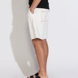 DAMON | 9" relaxed fit utility short | parchment