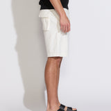 DAMON | 9" relaxed fit utility short | parchment