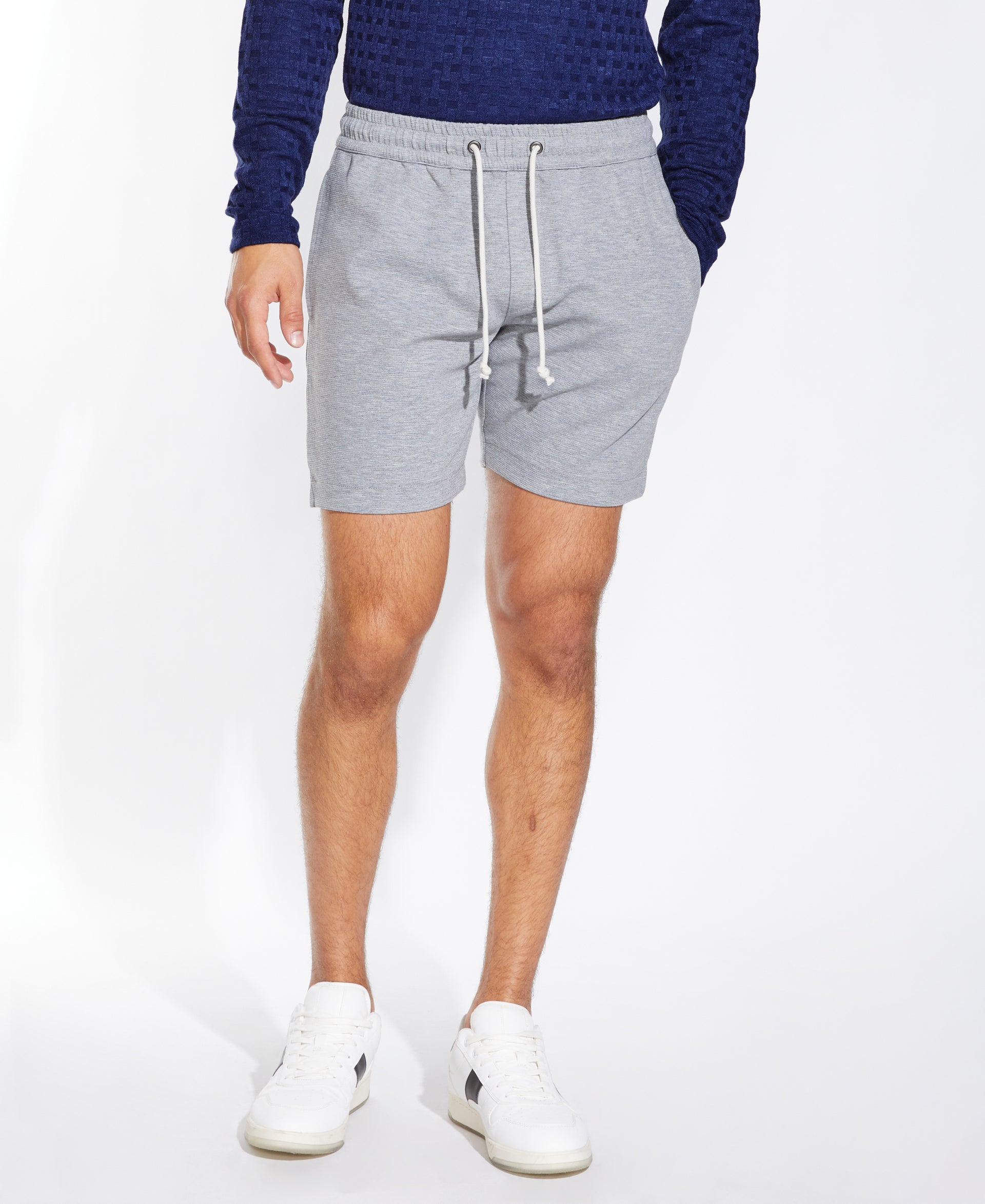 BRENDON | 7" active 2.0 lounge short | heather gray