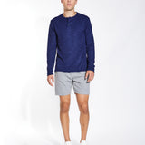 BRENDON | 7" active 2.0 lounge short | heather gray