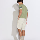 FLETCH | 11" relaxed fit carpenter short | bone