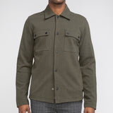 BENNETT | shirt jacket | dark olive