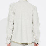 Bennett Heavy Knit Jacket (Heather Light Gray)