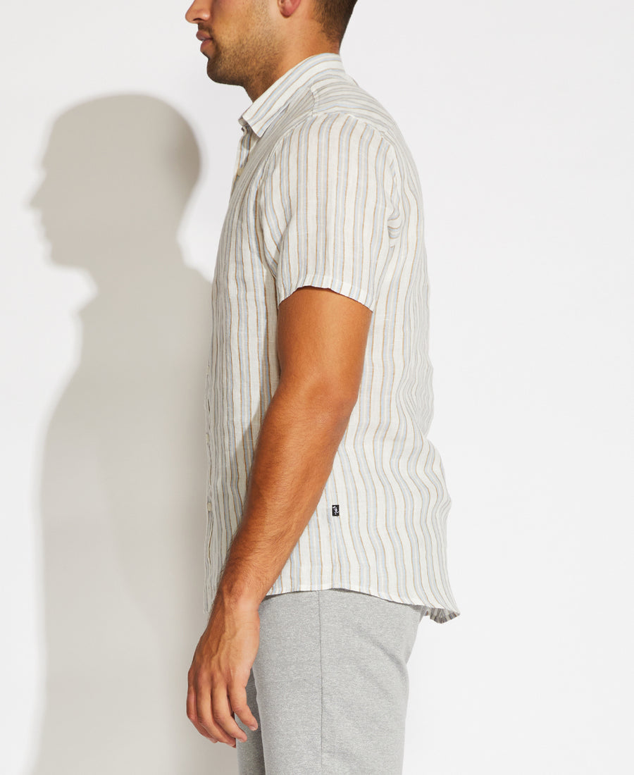 Beja Striped Shirt (Natural)