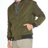 HARLEY | reversible bomber jacket | olive