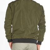 HARLEY | reversible bomber jacket | olive