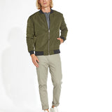 HARLEY | reversible bomber jacket | olive