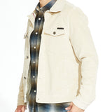 TALBOT | corduroy trucker jacket | cream