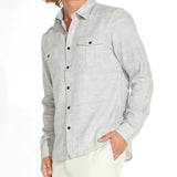 Kelvin Textured Shirt (Heather Gray)