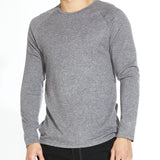 Burke Crewneck Tee (Heather Charcoal)