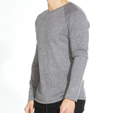 Burke Crewneck Tee (Heather Charcoal)