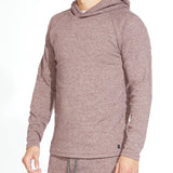 Deswell Knit Hoodie (Heather Burgundy)