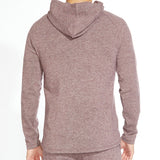 Deswell Knit Hoodie (Heather Burgundy)