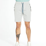 HORRACE | 8.5" pull on short | light gray
