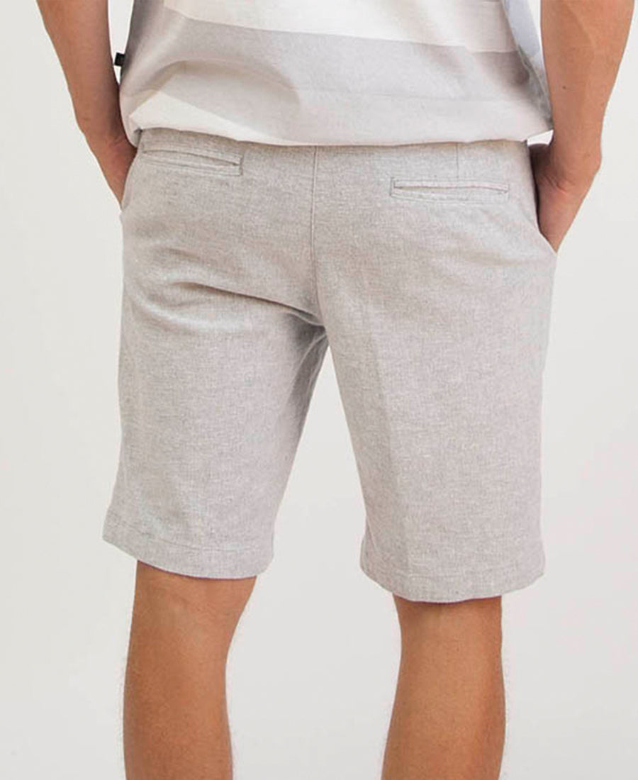 Tommy Stretch Tailored Shorts (Dark Gray)