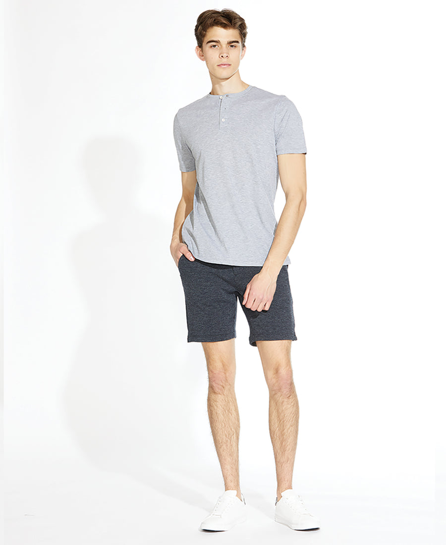Templeton Knit Shorts (Heather Charcoal)