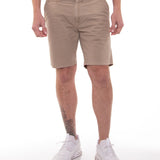 CAMPUS | 8.5" stretch ripstop short | khaki