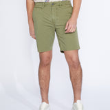 CAMPUS | 8.5" stretch ripstop short | light olive