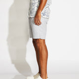 CASABLANCA | 8.5" linen tailored short | gray