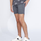 KEITH | 6" tailored short | heather black