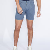 KEITH | 6" tailored short | heather slate