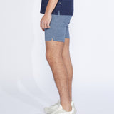 KEITH | 6" tailored short | heather slate